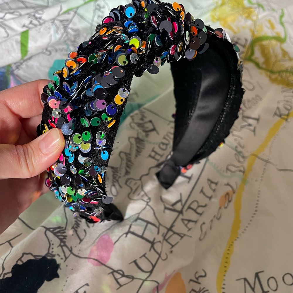 Colorful Sequin Headband